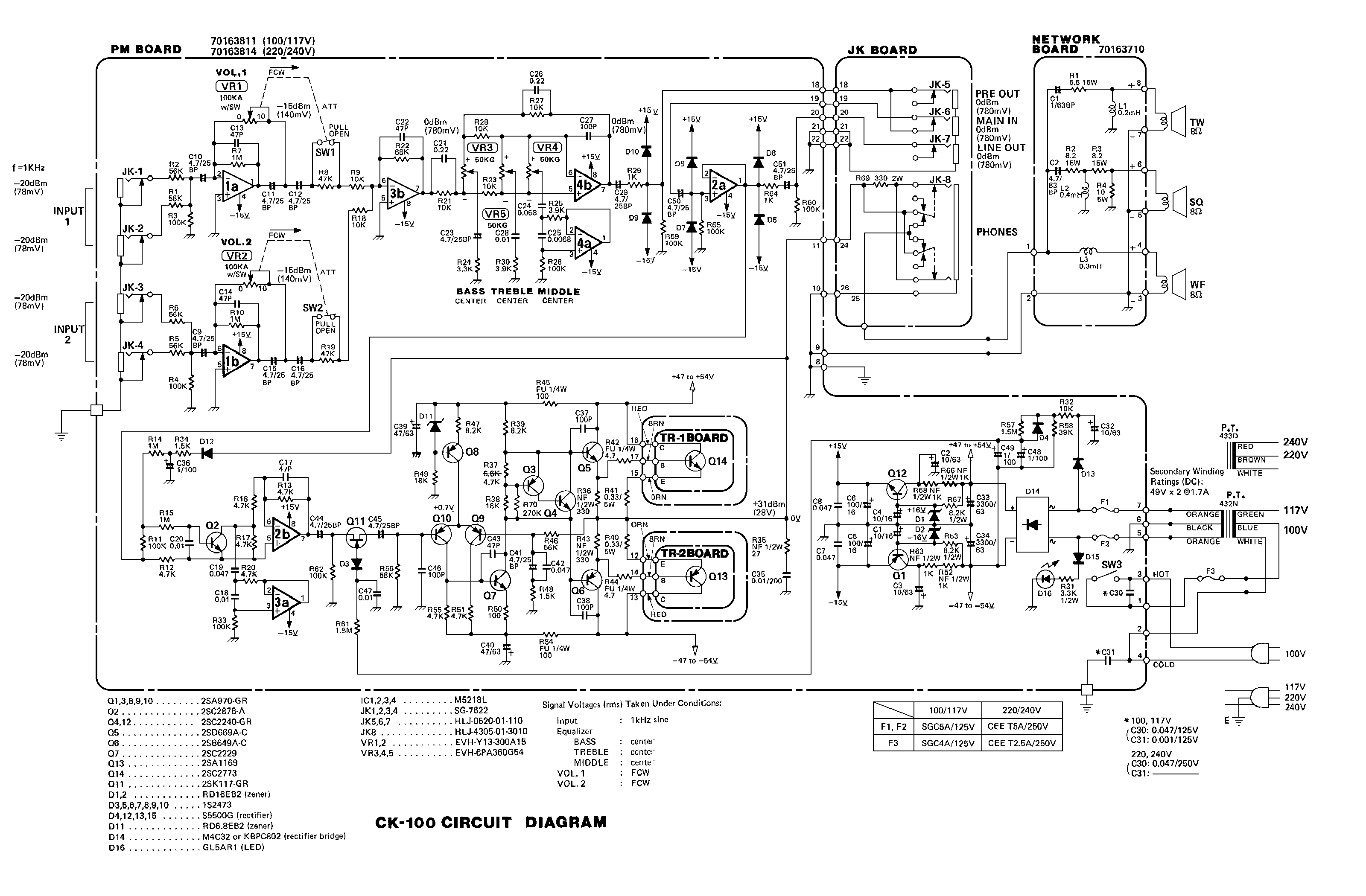 Roland Schematics Tube amp Schematics