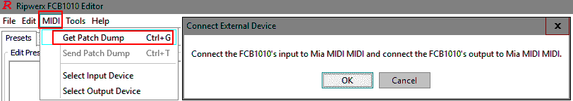 FCB1010 Kemper programming - Ripwerx