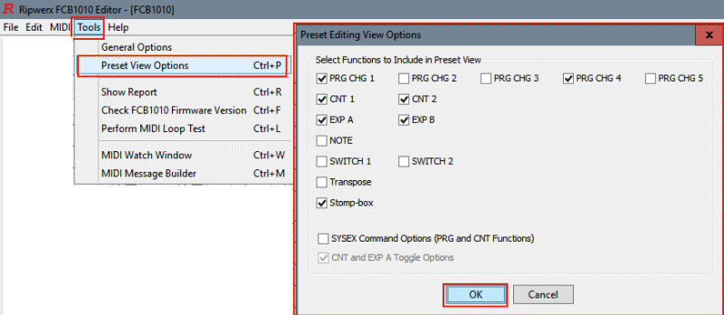 FCB1010 Kemper programming - Ripwerx
